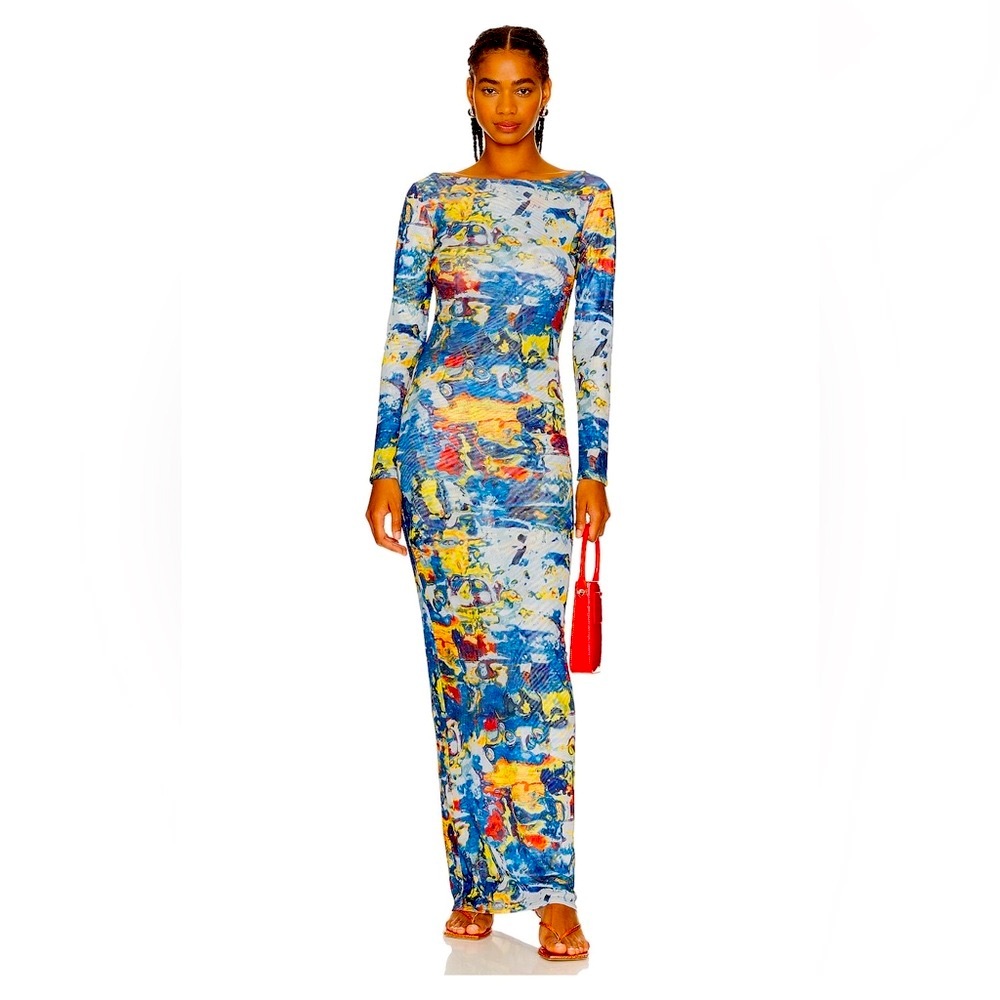 NEW Ronny Kobo Maxi Dress